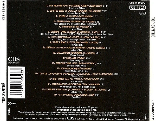 CD Fko "Top Synthé" – photo 2